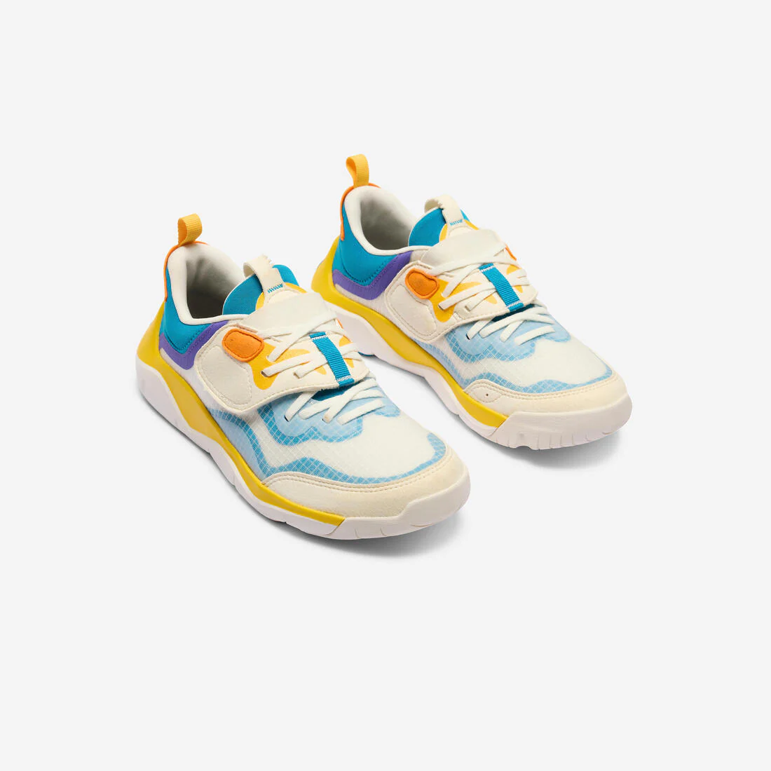 Chaussures de sport à scratch faciles à enfiler enfant,Playful City multicoclore - Image 6