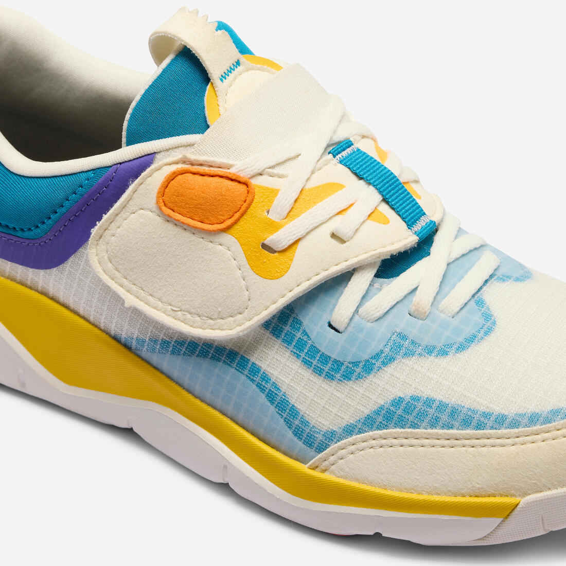 Chaussures de sport à scratch faciles à enfiler enfant,Playful City multicoclore - Image 8