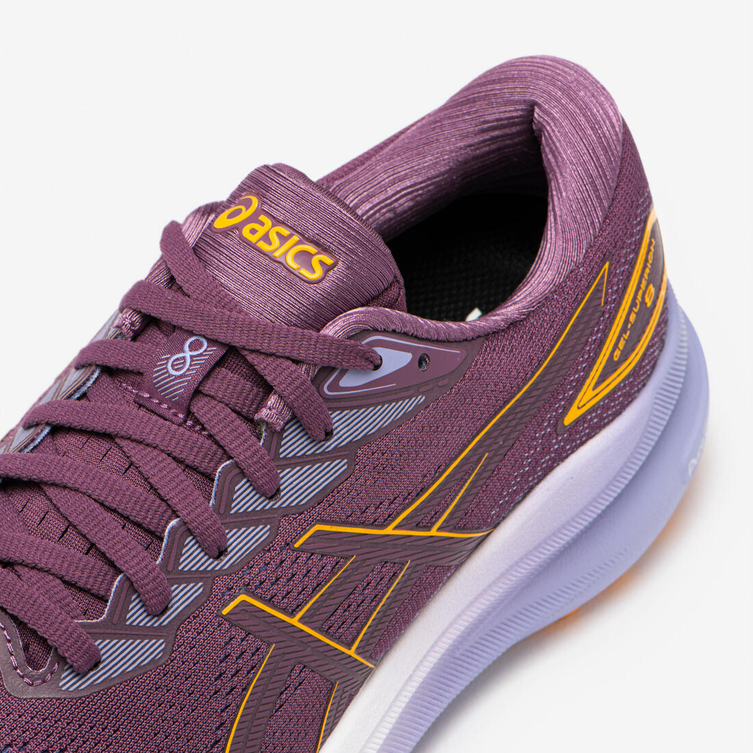 Chaussures running femme, Asics Superion 8 violet - Image 8