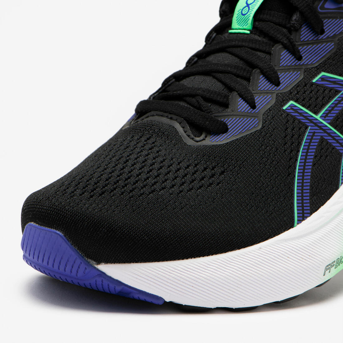 Chaussures running homme, Asics Superion 8 turquoise et vert - Image 6