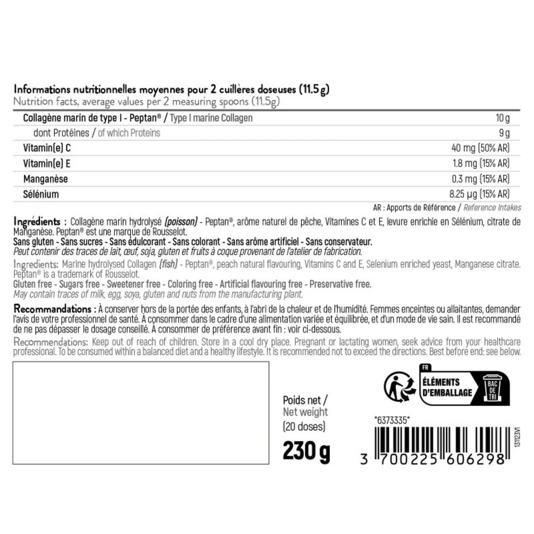 COLLAGEN DUO GOUT PECHE - Image 2