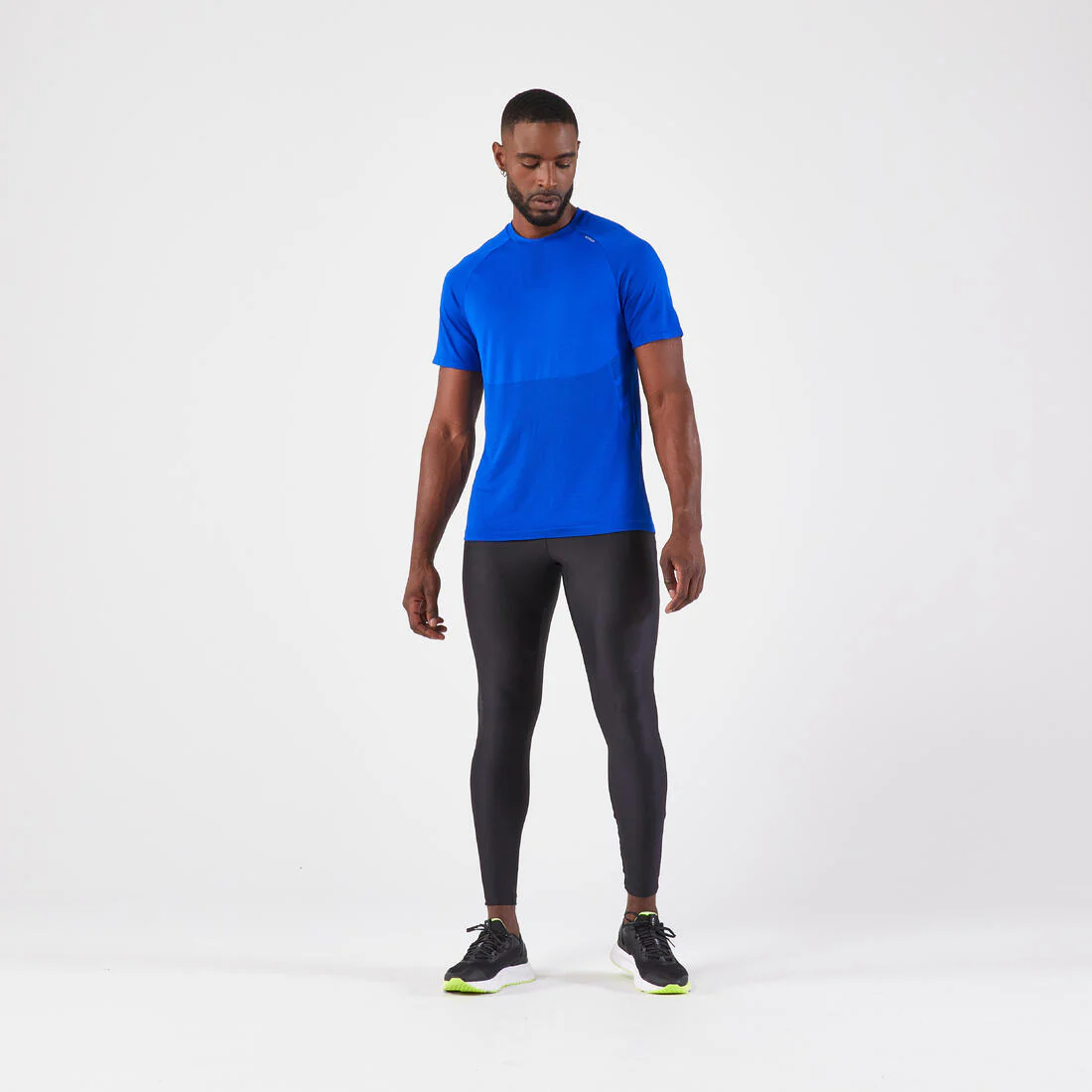 Collant de running respirant homme - kiprun run 100 dry noir - Image 5