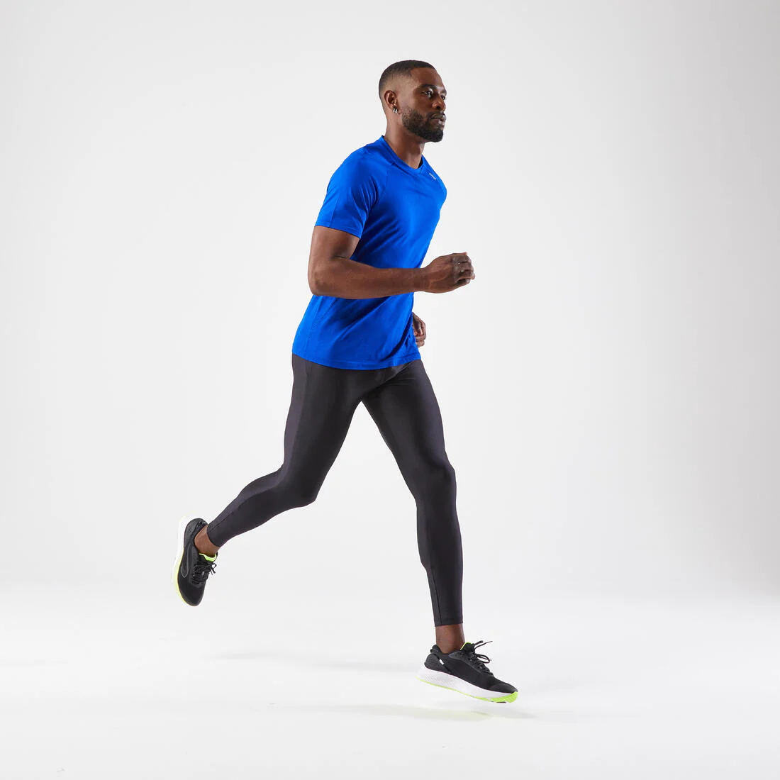 Collant de running respirant homme - kiprun run 100 dry noir - Image 6