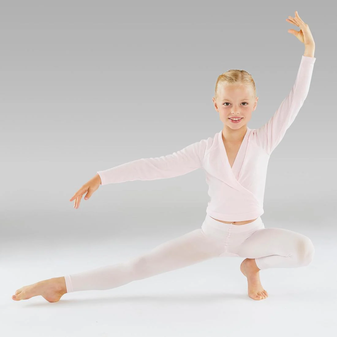 Collants de danse classique et moderne sans pieds noirs fille - Image 4