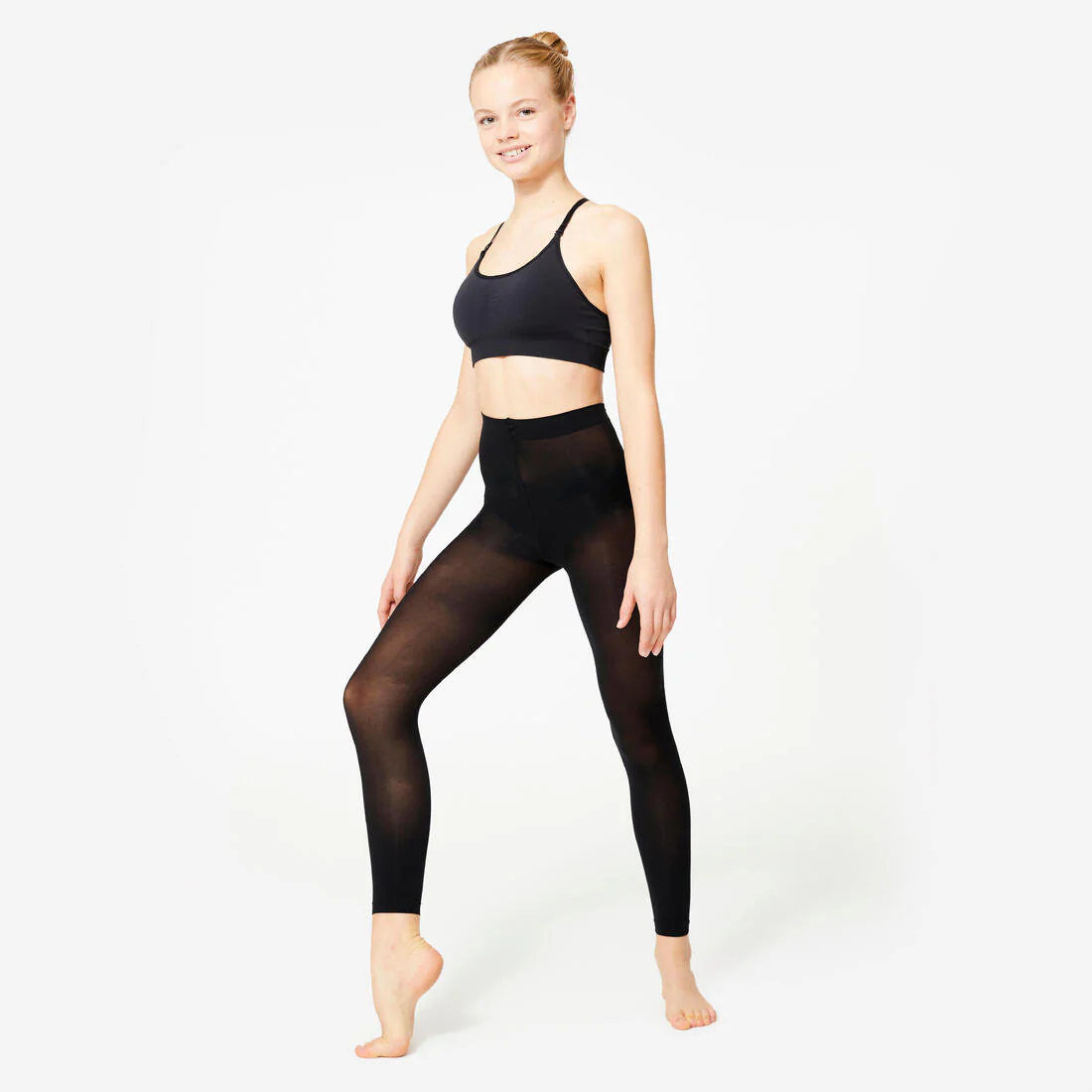 Collants de danse classique sans pieds Fille - Image 5