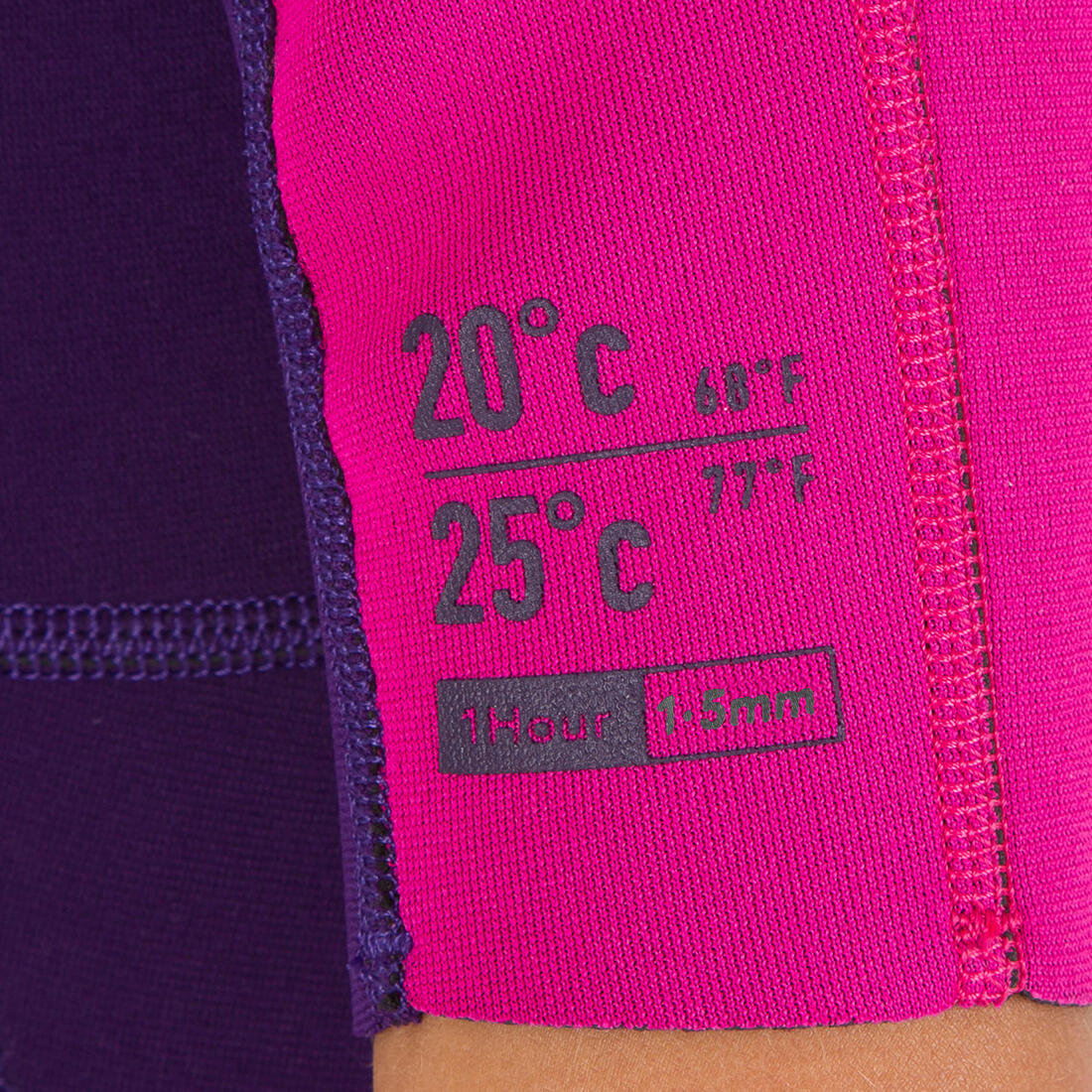 Combinaison Surf Shorty 100 Néoprène 1,5mm enfant - Image 12