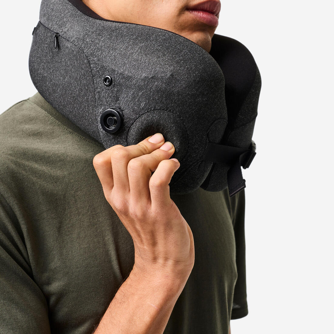 Coussin de cou gonflable et réglable - Image 4