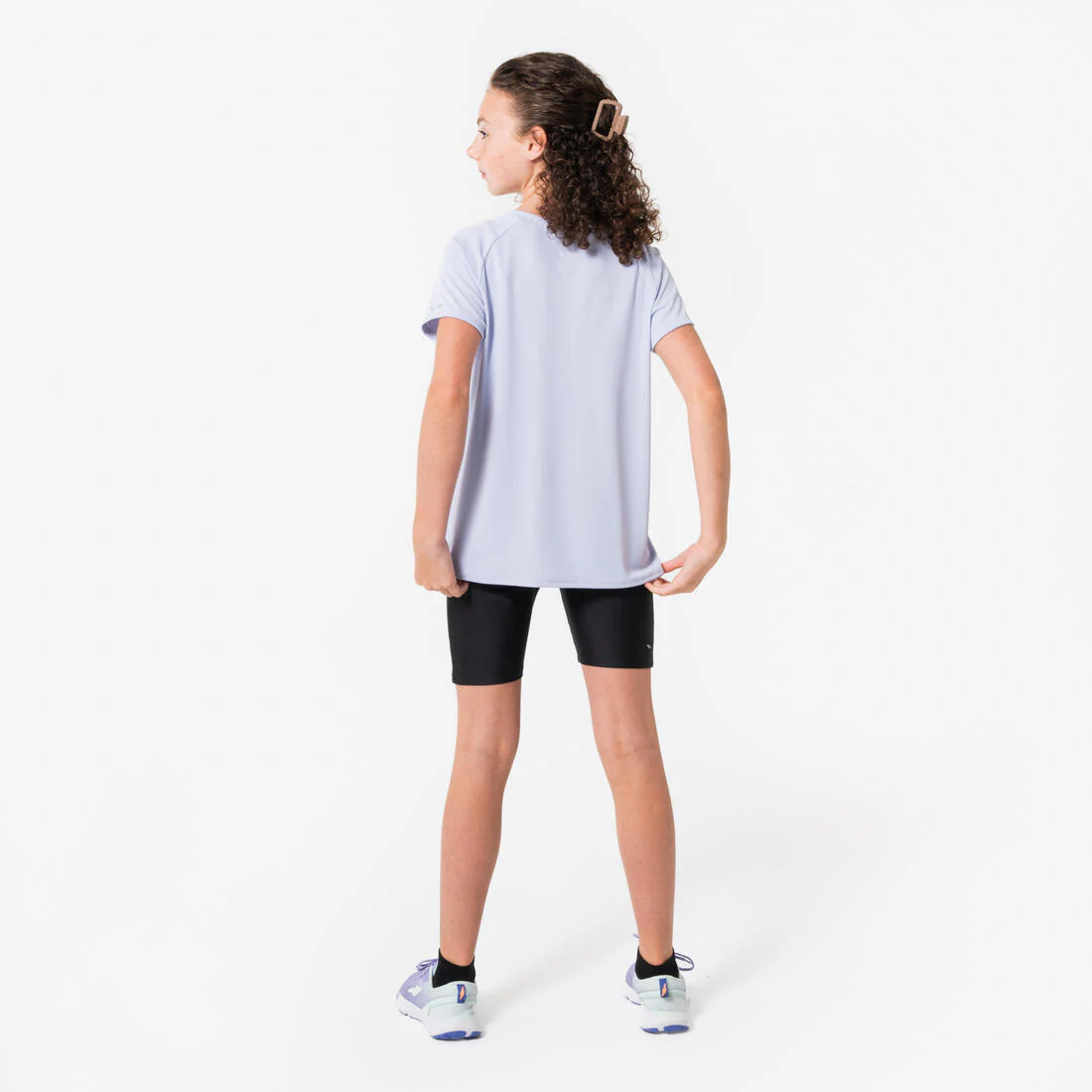 CUISSARD DE RUNNING ENFANT RESPIRANT - KIPRUN DRY NOIR - Image 9