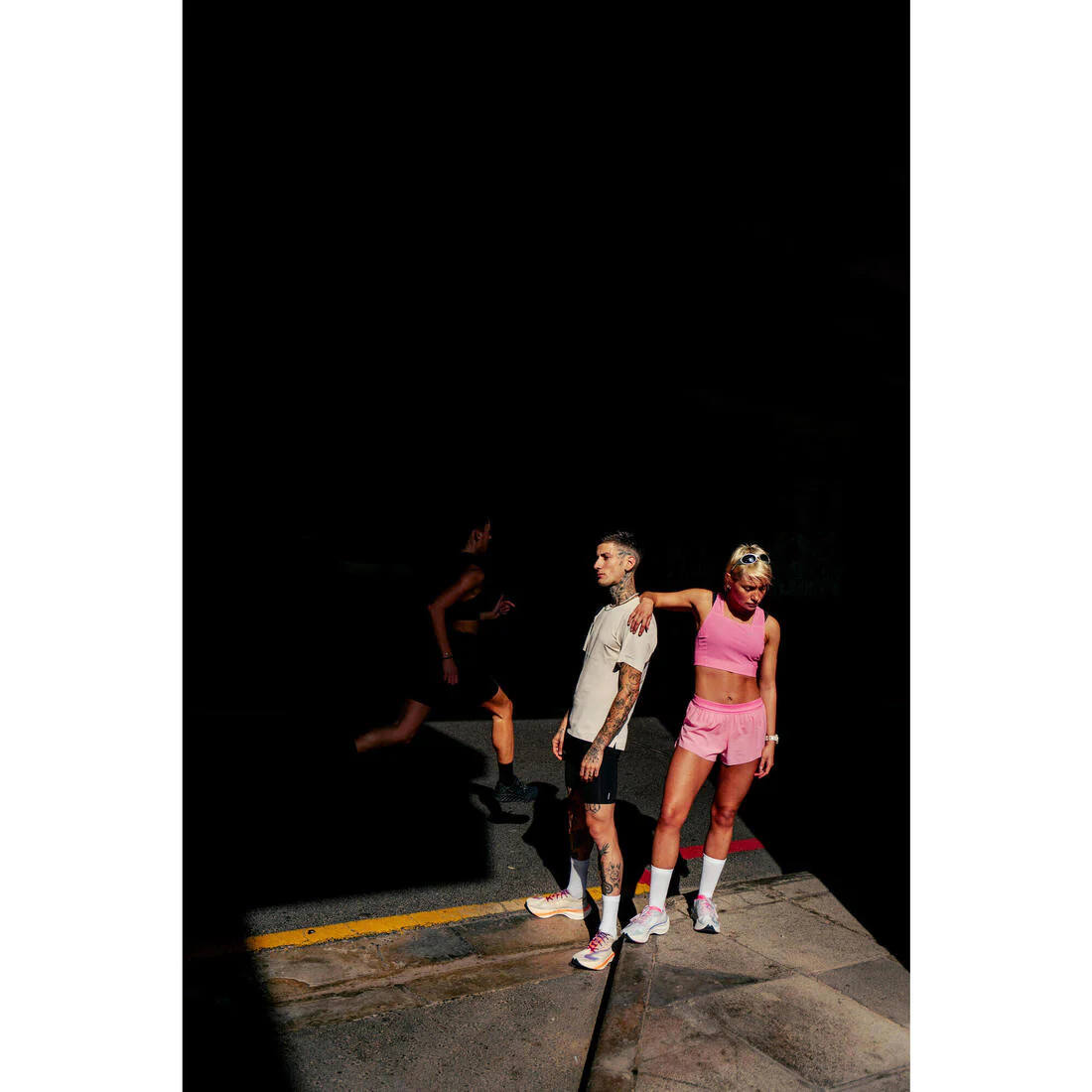 CUISSARD RUNNING HOMME KIPRUN NOIR - Image 8