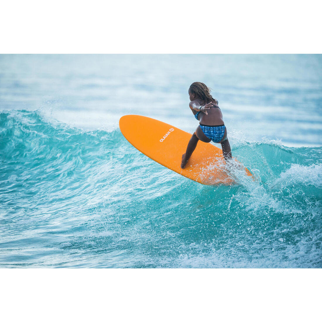 CULOTTE DE MAILLOT DE BAIN SURF FILLE MAEVA 500 - Image 25