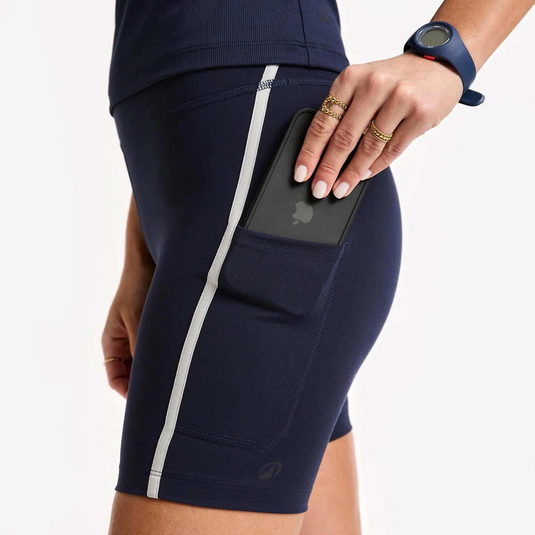 Cycliste avec bandes femme foncé - Image 10