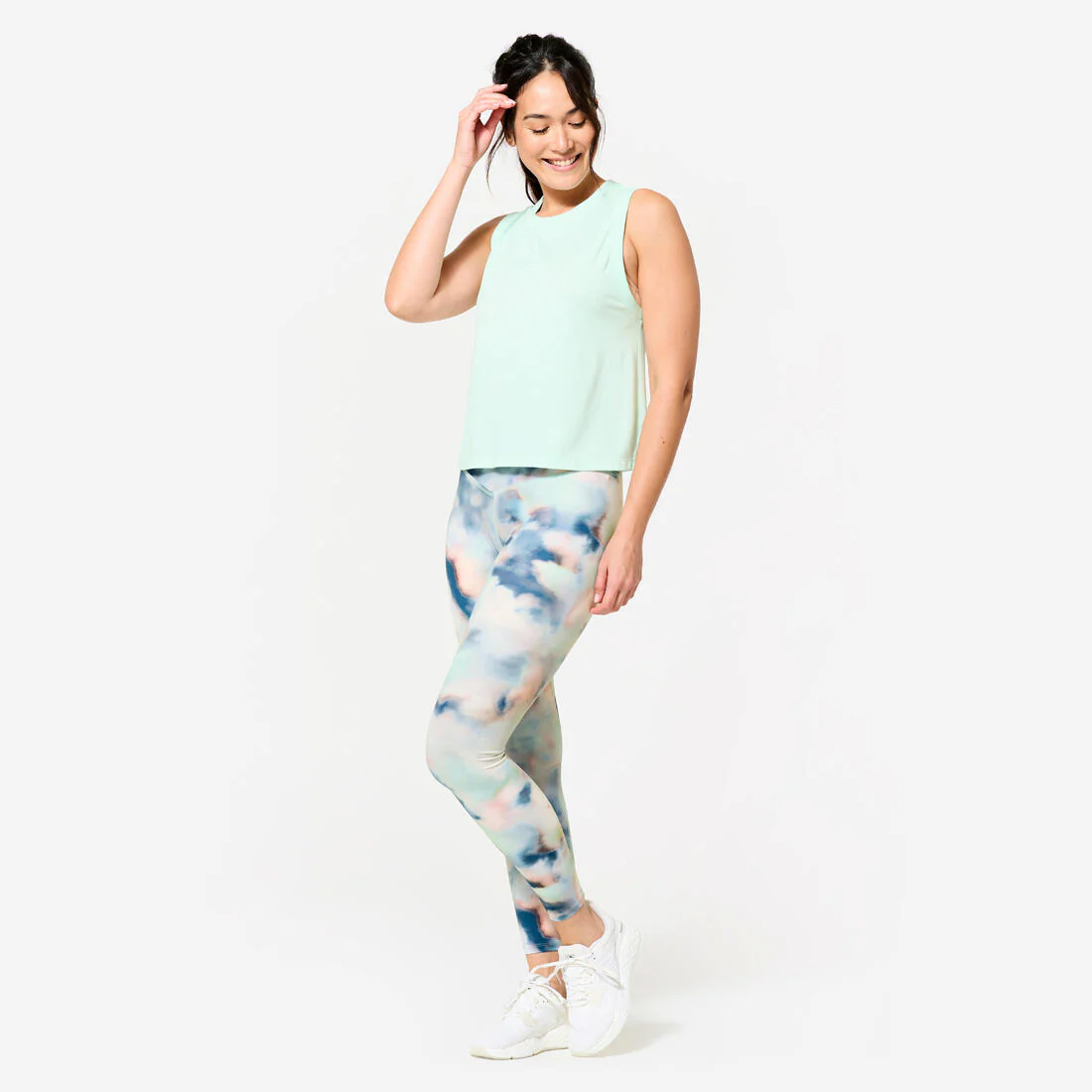 Debardeur crop top femme - parme - Image 4