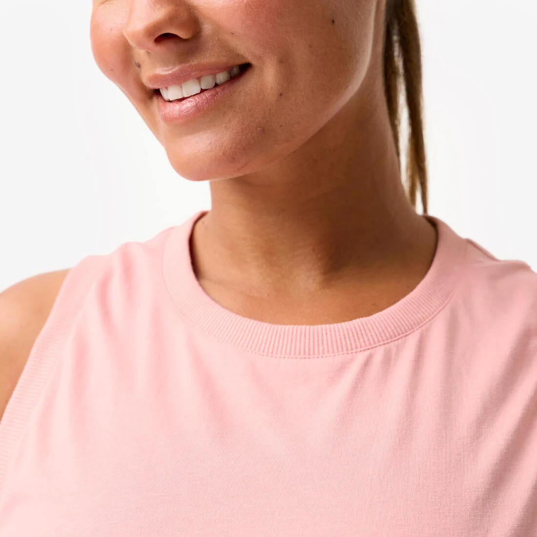 Debardeur crop top femme - parme - Image 9