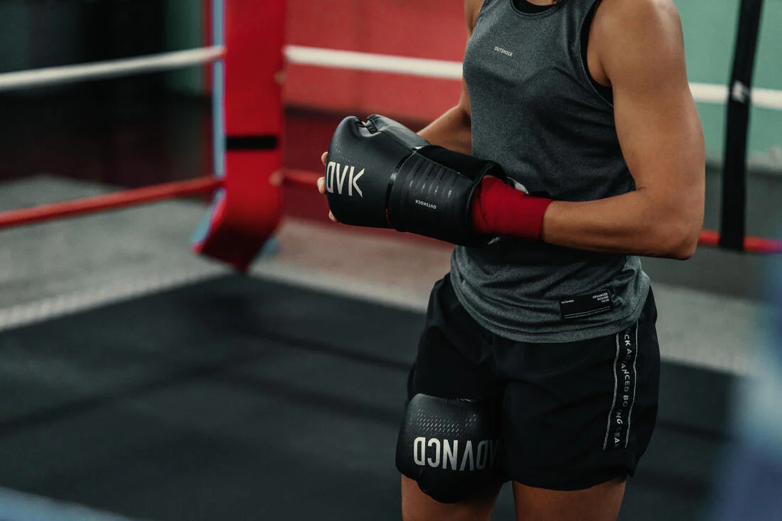 DÉBARDEUR DE BOXE FEMME 500 GRIS - Image 9
