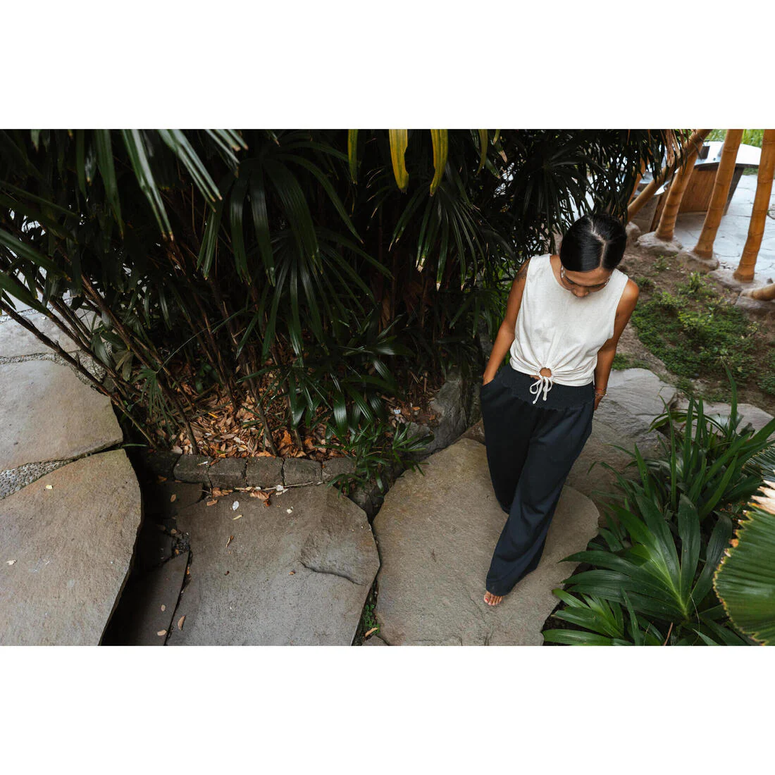 DEBARDEUR YOGA COTON LIN PREMIUM - Image 7