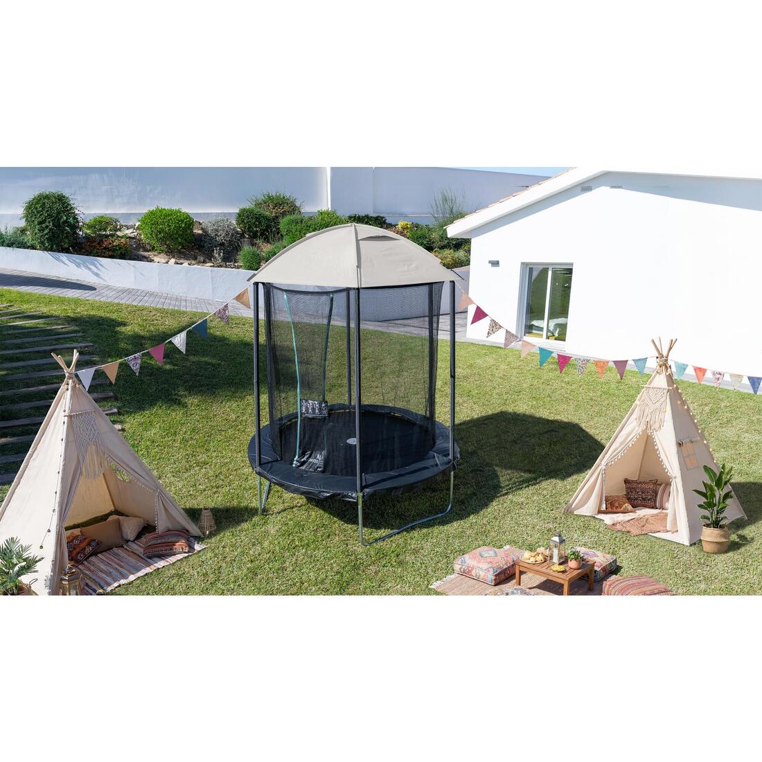 Dôme de protection soleil et pluie pour trampoline 240 - Image 8