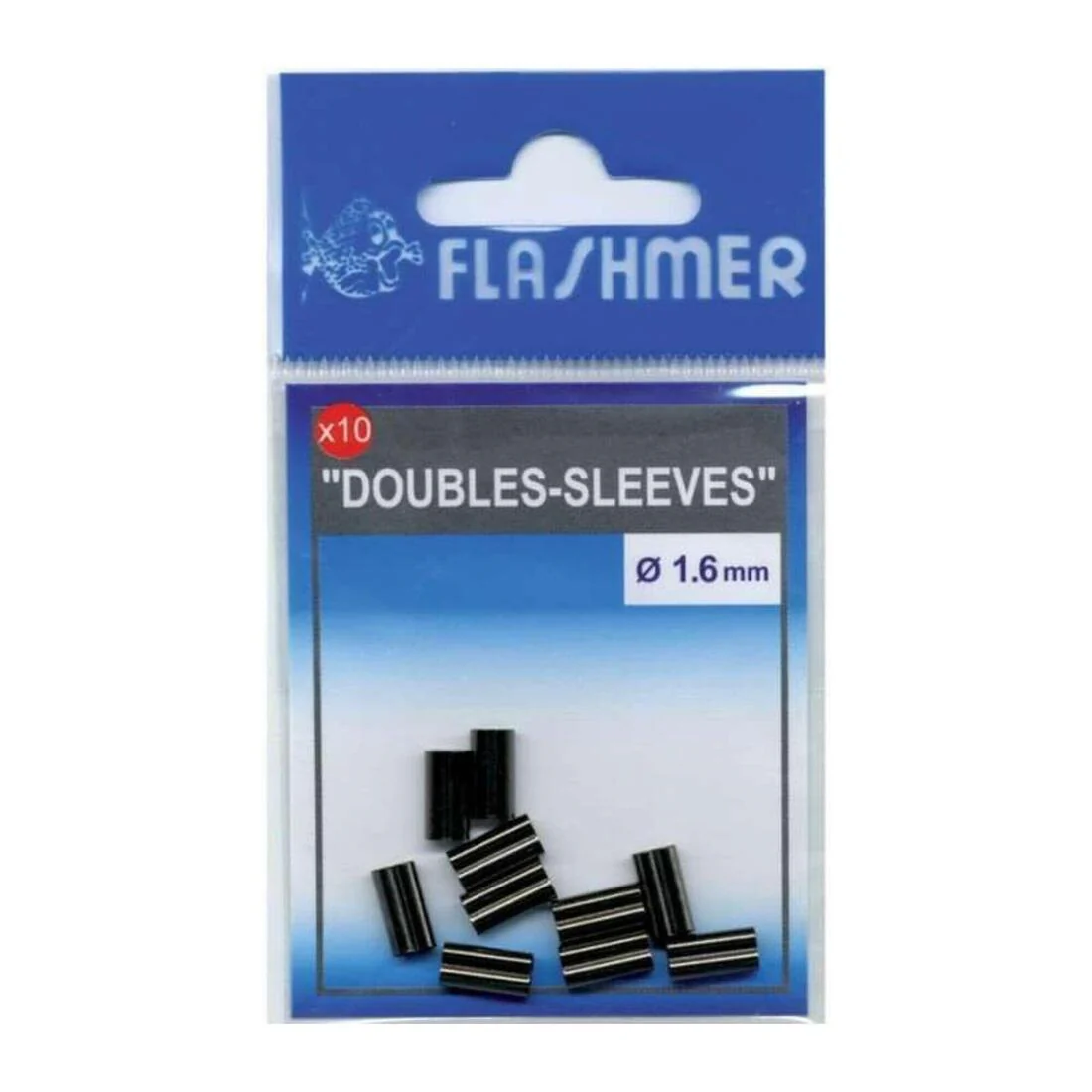 DOUBLE SLEEVE BRONZE 1.6*9MM FLASHMER