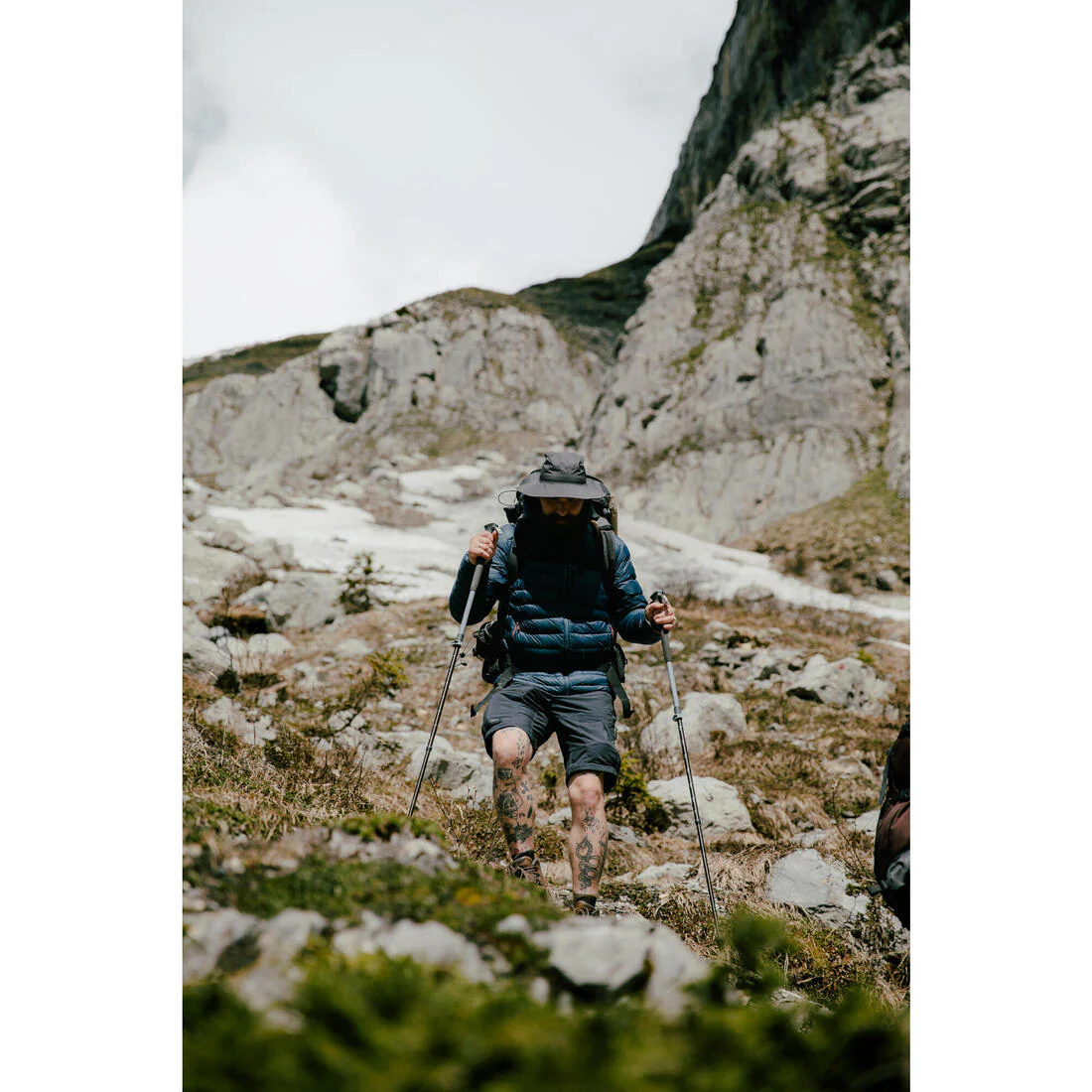 Doudoune à capuche en duvet de trek montagne - mt500 -10 °c - homme - Image 10