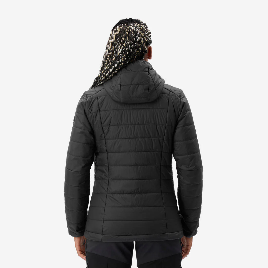 Doudoune de trek à capuche synthétique femme, MT100 - Image 7