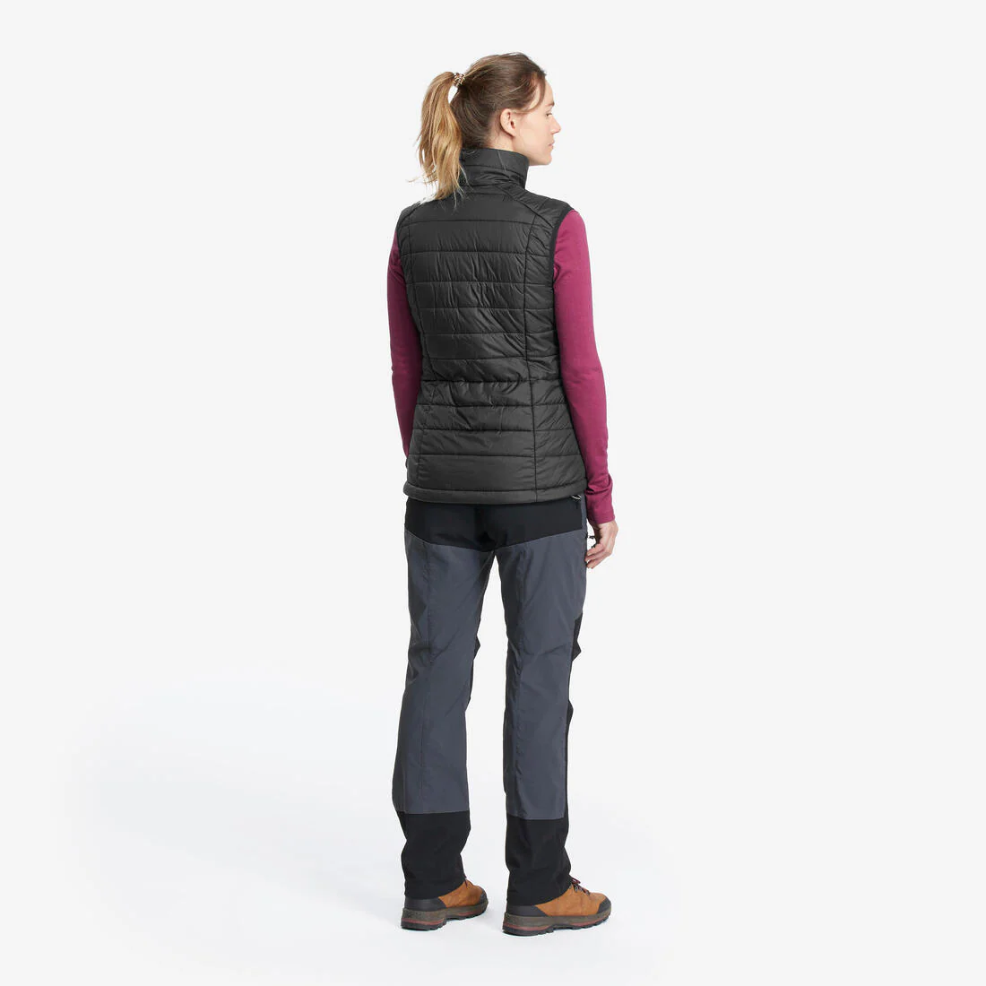 Doudoune de trek sans manches synthétique Femme, MT100 - Image 7