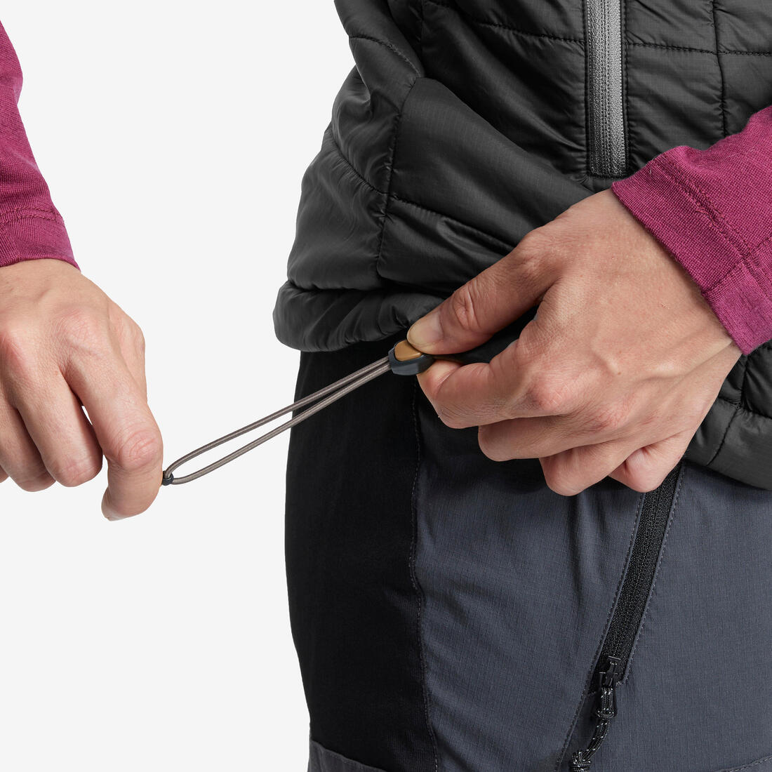 Doudoune de trek sans manches synthétique Femme, MT100 - Image 9
