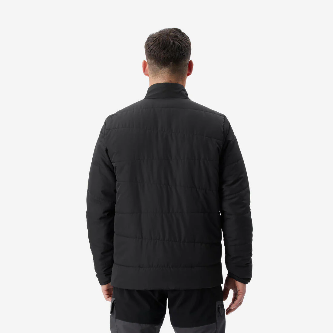 Doudoune de trek synthétique homme, MT50 0°C noir - Image 4