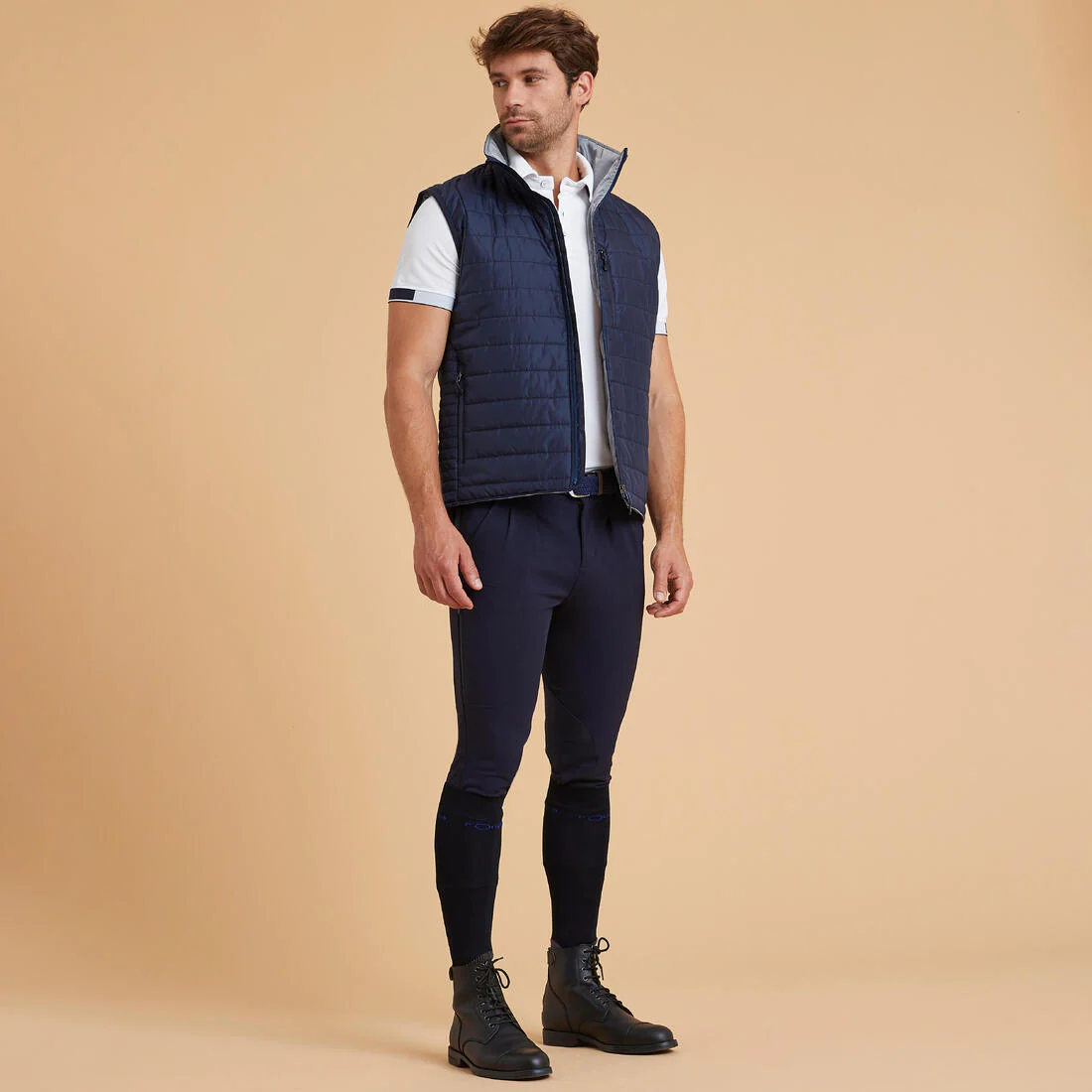 Doudoune sans manche équitation homme 100 - Image 3