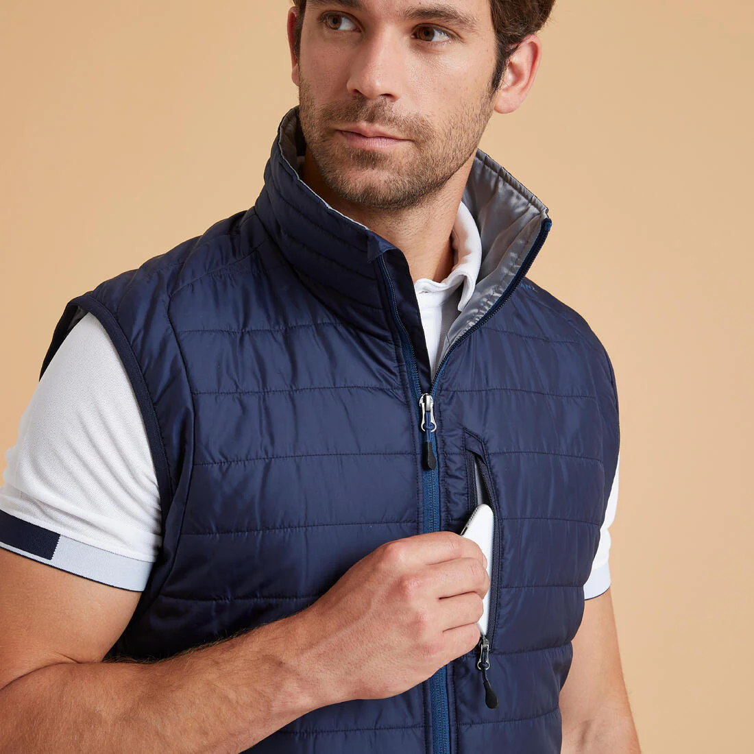 Doudoune sans manche équitation homme 100 - Image 5