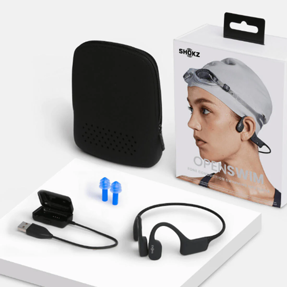 Ecouteur Natation Conduction Osseuse Etanche OPENSWIM MP3 - Image 5