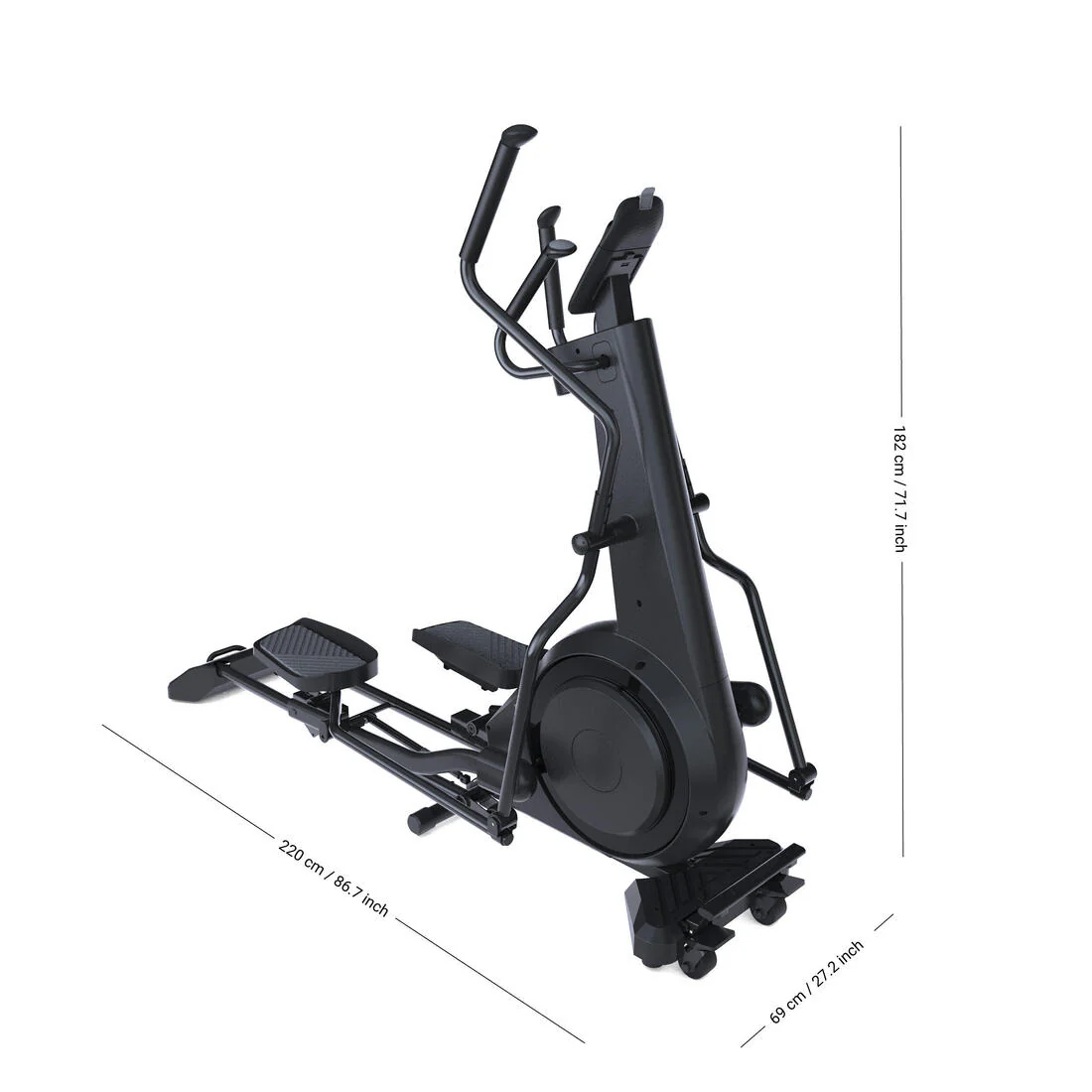 Elliptique roue avant 700 pliable, auto-alimenté et connecté - Image 5