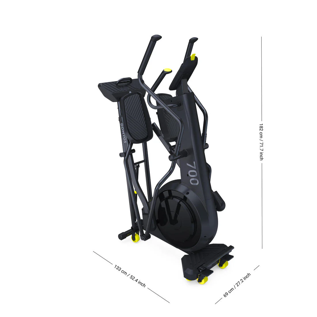 Elliptique roue avant 700 pliable, auto-alimenté et connecté - Image 6