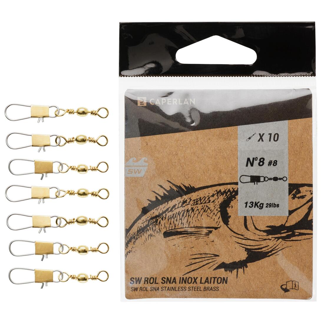 Émerillon agrafe rolling snap INOX SW X10 - Image 5