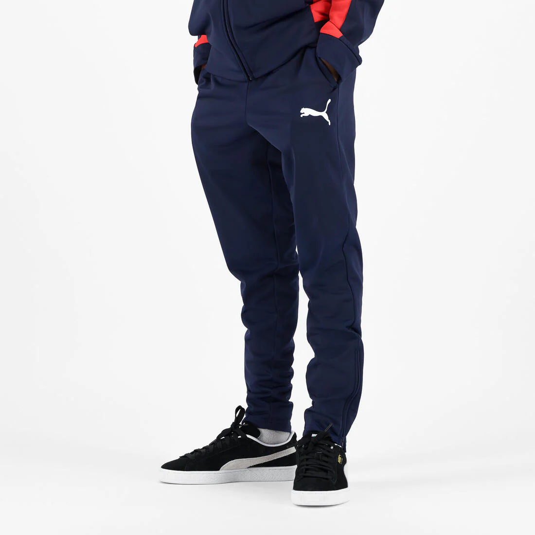 Ensemble survêtement Puma enfant - bleu et rouge - Image 4