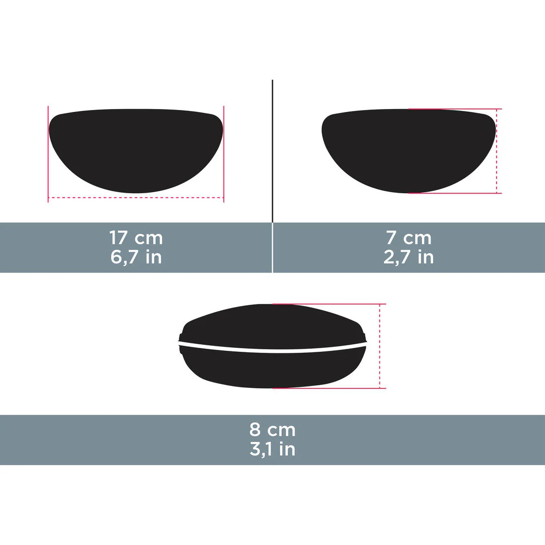 Etui rigide pour lunettes - CASE 560 - noir - Image 5