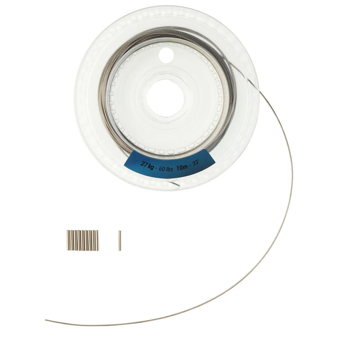 FIL D'ACIER TRESSÉ 10M 27KG PÊCHE EN MER - Image 2