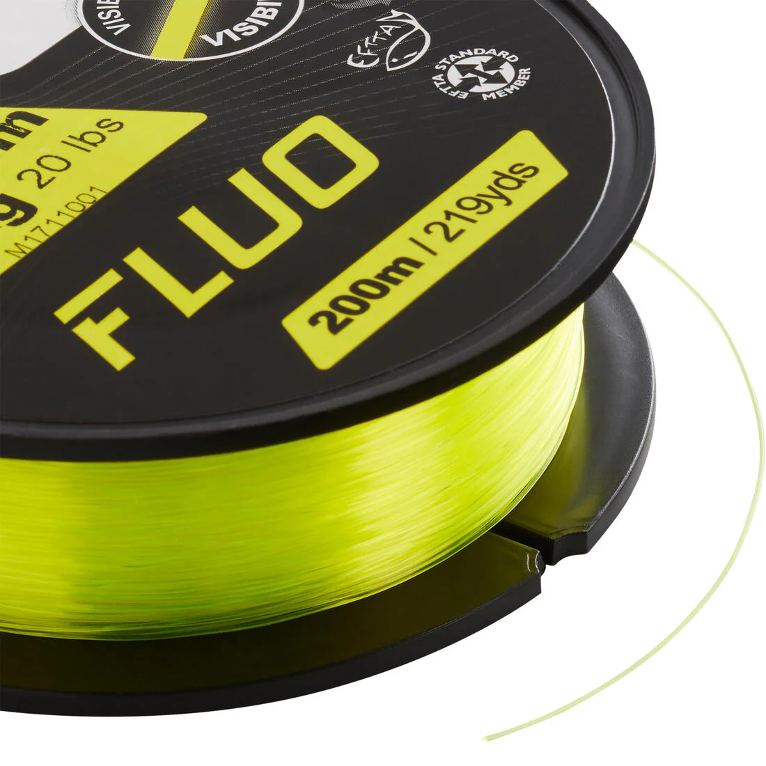 Fil polyvalent pêche fluo FIL FLUO 200 M - Image 2