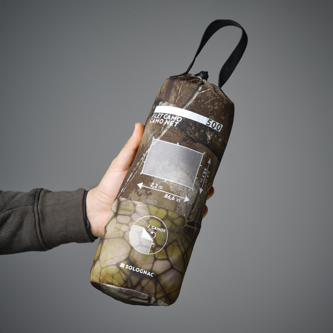 FILET CHASSE CAMOUFLAGE RÉVERSIBLE (FURTIV ET TREEMETIC)1,4Mx2,2M - Image 7