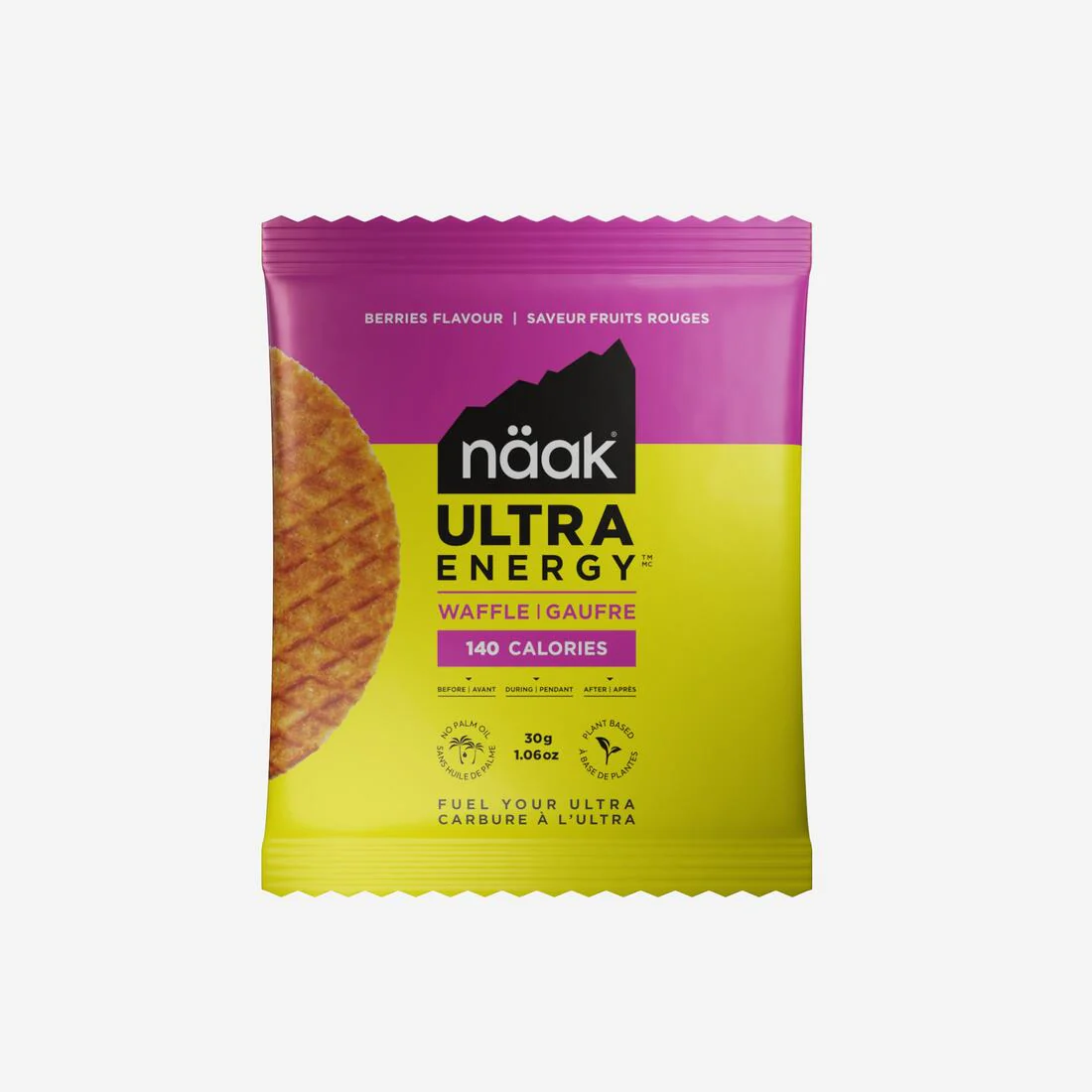 Gaufres énergétiques fruits rouges et caramel, Ultra Energy™ 3 x 30g - Image 4