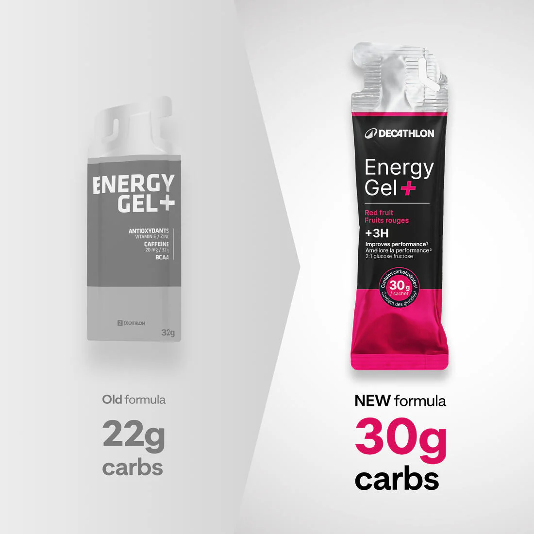 Gel énergétique plus de 3 heures menthe, Energy Gel + x6. - Image 7