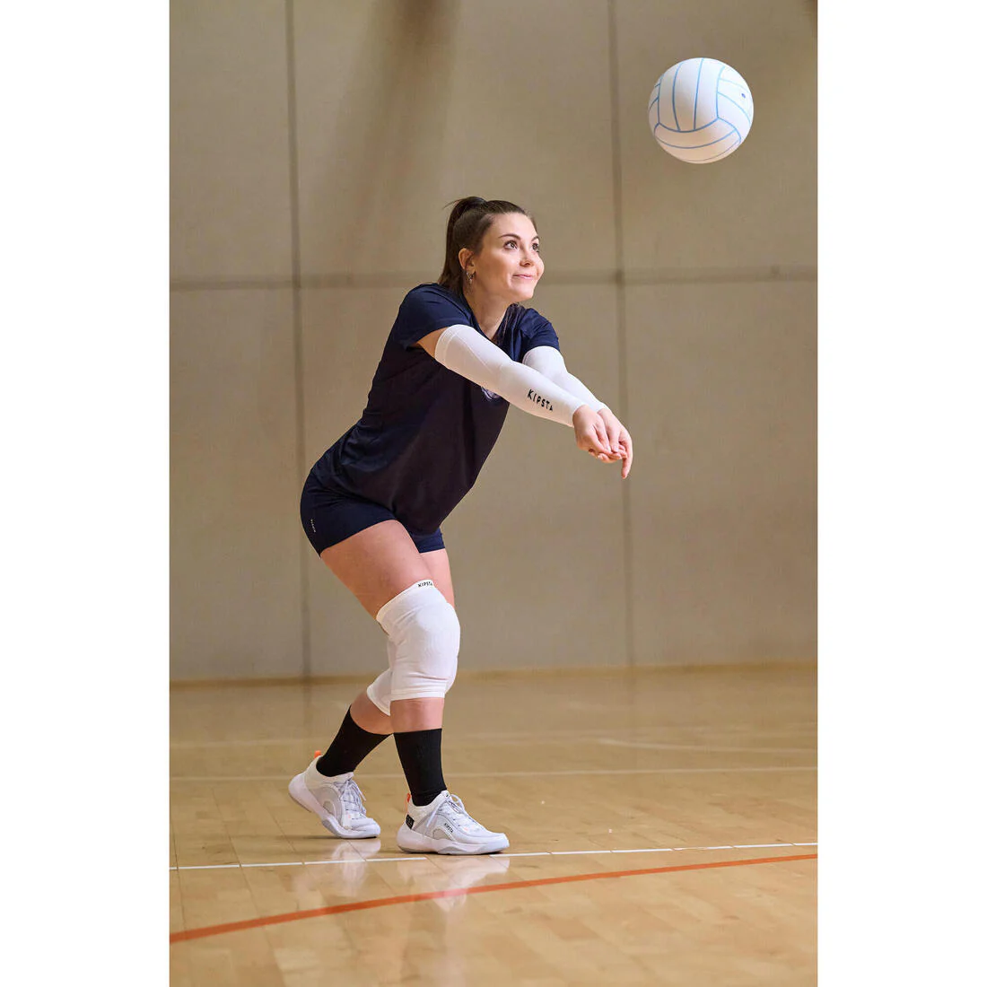Genouillères de volley-ball VKP500 blanches - Image 21