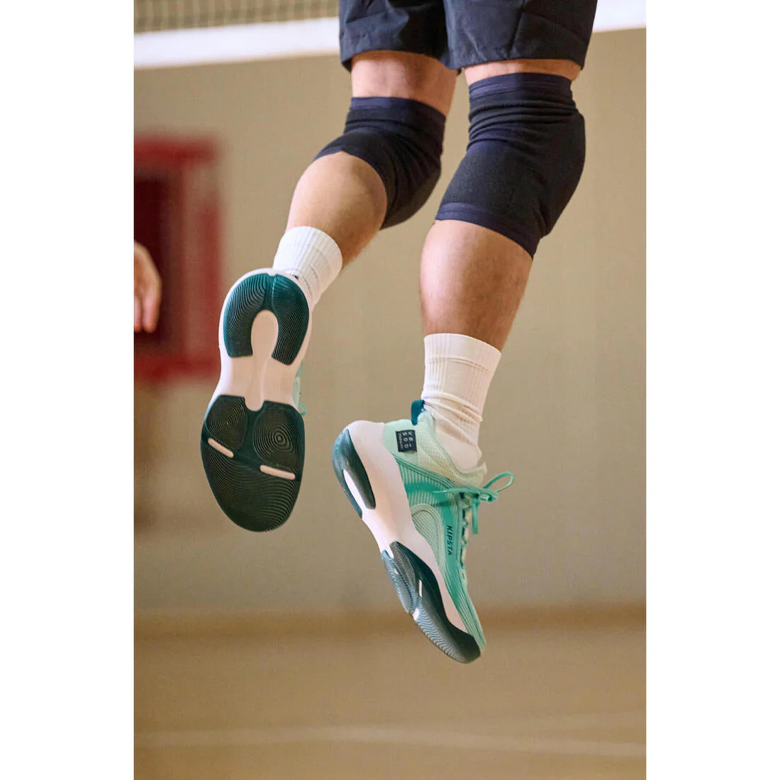 Genouillères de volley-ball VKP500 blanches - Image 28