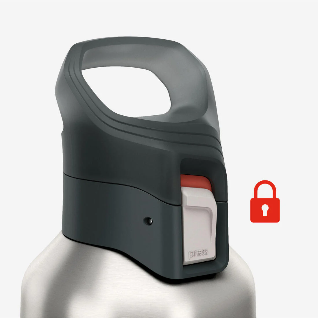 Gourde 900 isotherme inox 0,8L bouchon à ouverture rapide pour la randonnée - Image 25