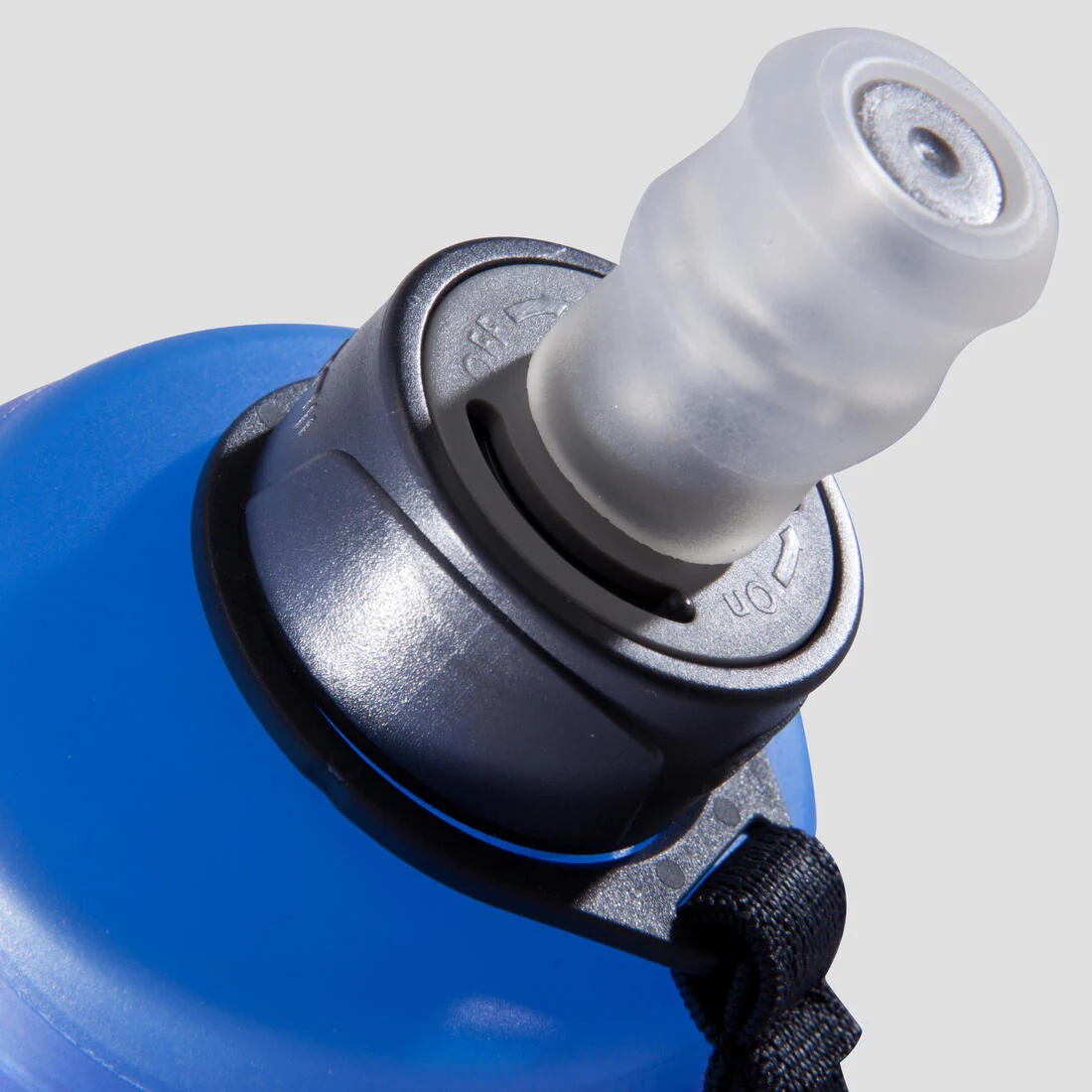 Gourde flasque souple de running 250 ml bleue - Image 2
