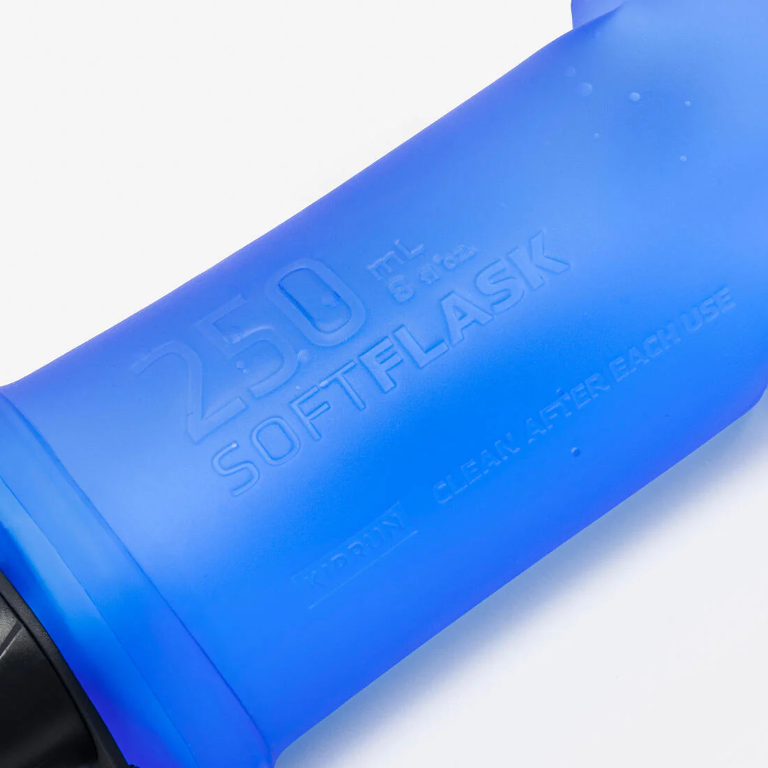 Gourde flasque souple de running 250 ml bleue - Image 6