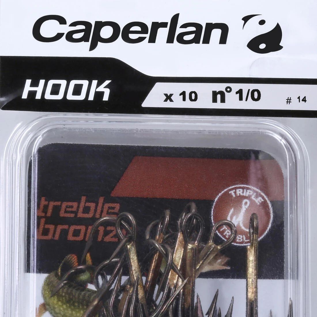 HAMEÇON TRIPLE PÊCHE HOOK TRIPLE BRONZE - Image 5