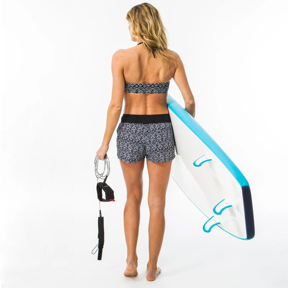 Haut de maillot de bain femme LORI ETHNI forme bandeau avec lien cou amovible - Image 14