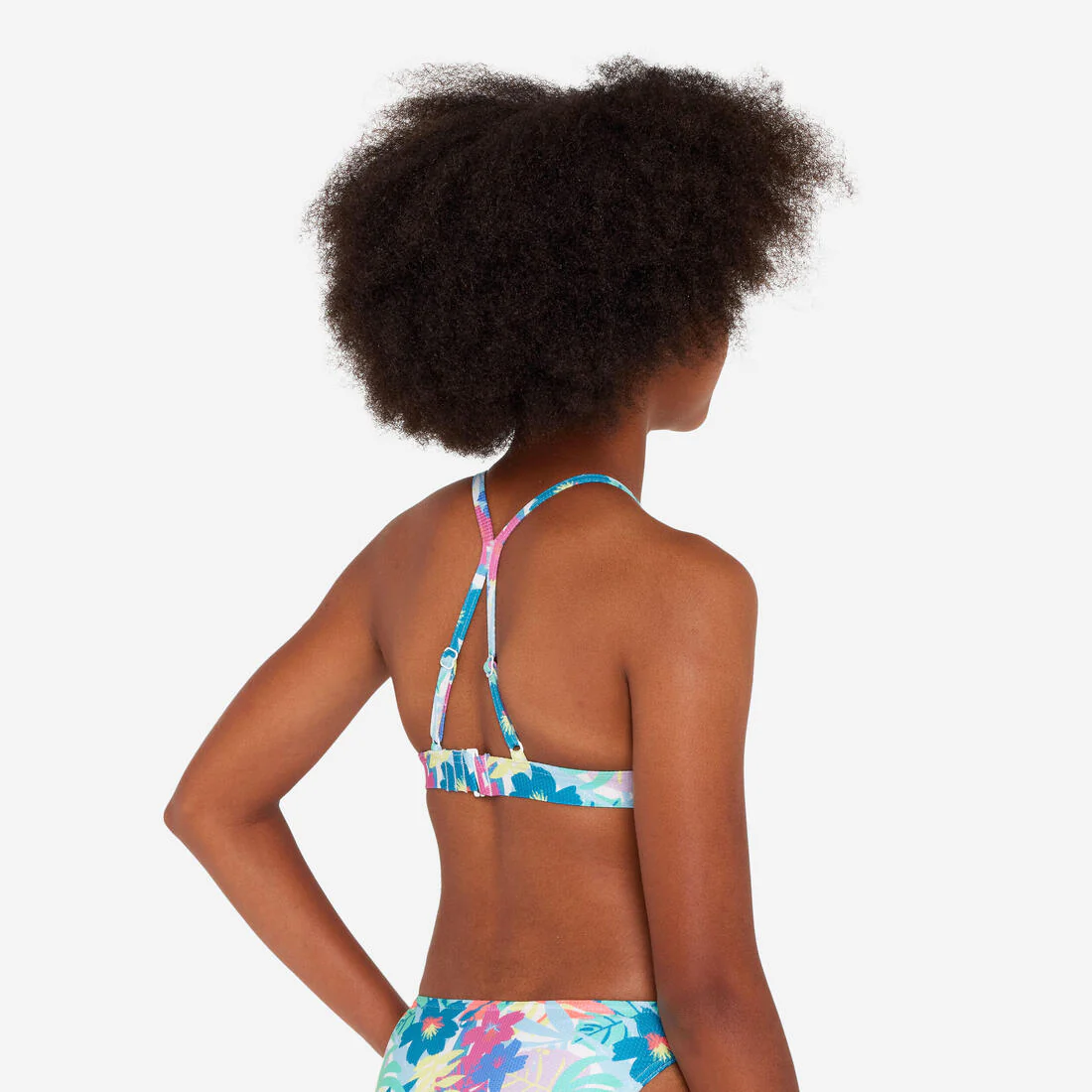 Haut de maillot de bain fleuri surf Fille - Lizy cobe - Image 8