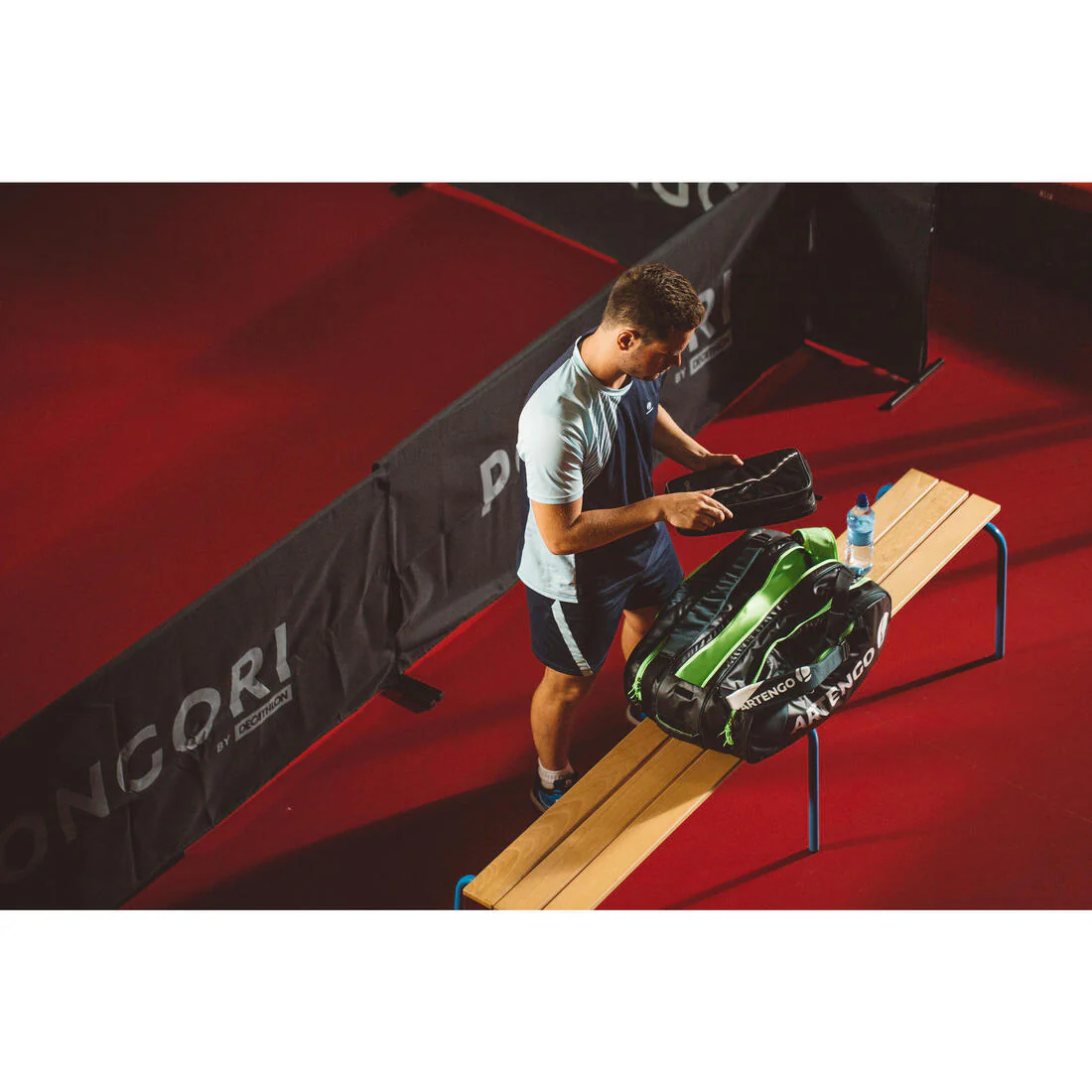 HOUSSE DE RAQUETTE DE TENNIS DE TABLE TTC 900 Noire Or - Image 15