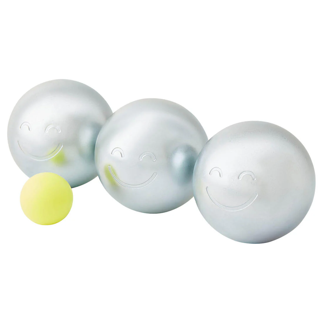 JEU DE 3 BOULES DE PETANQUE JUNIOR LOISIR 500 - Image 4