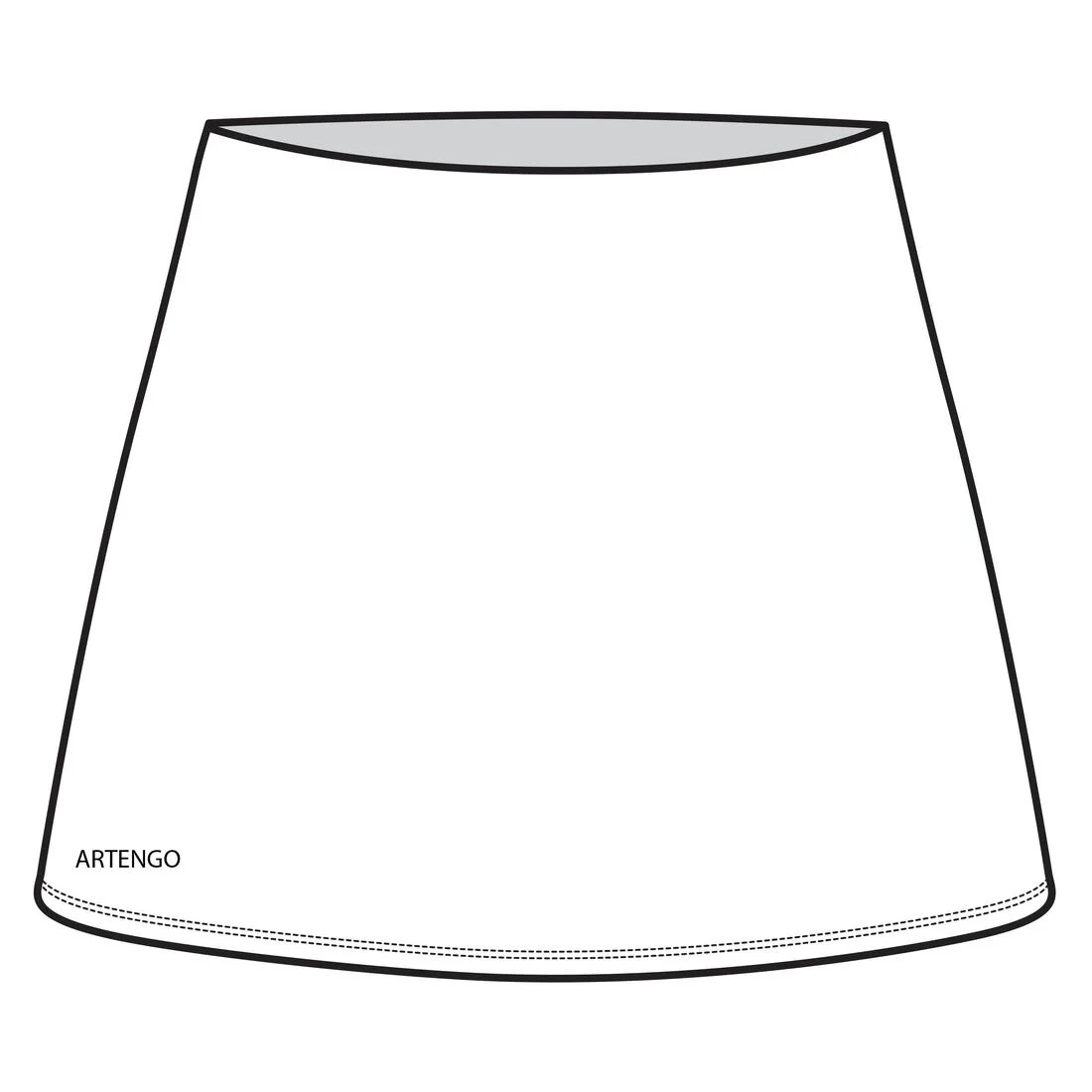 Jupe tennis dry femme - Essentiel 100 - Image 22